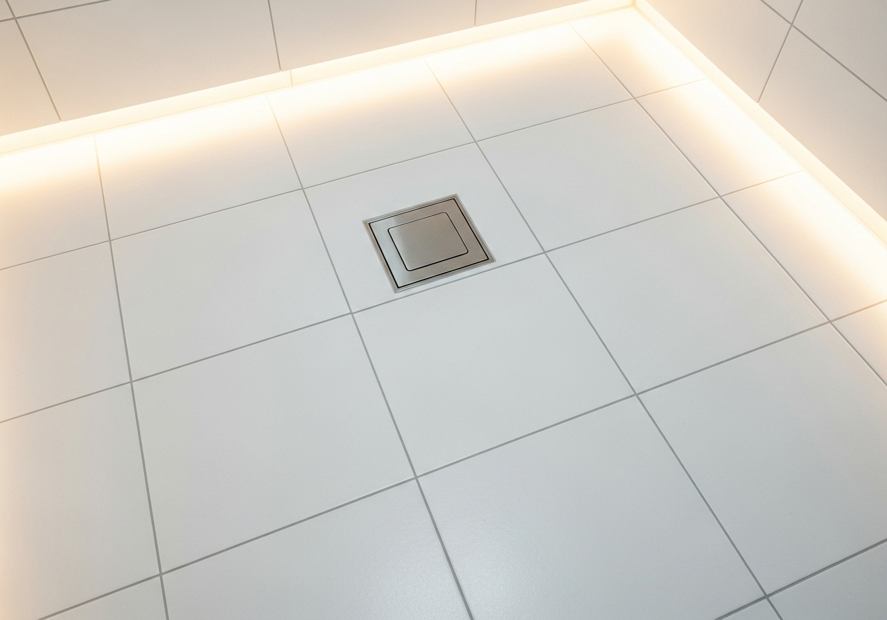 용산 아파트 화장실 바닥 방수 재시공 시공 후 - 수리 완료